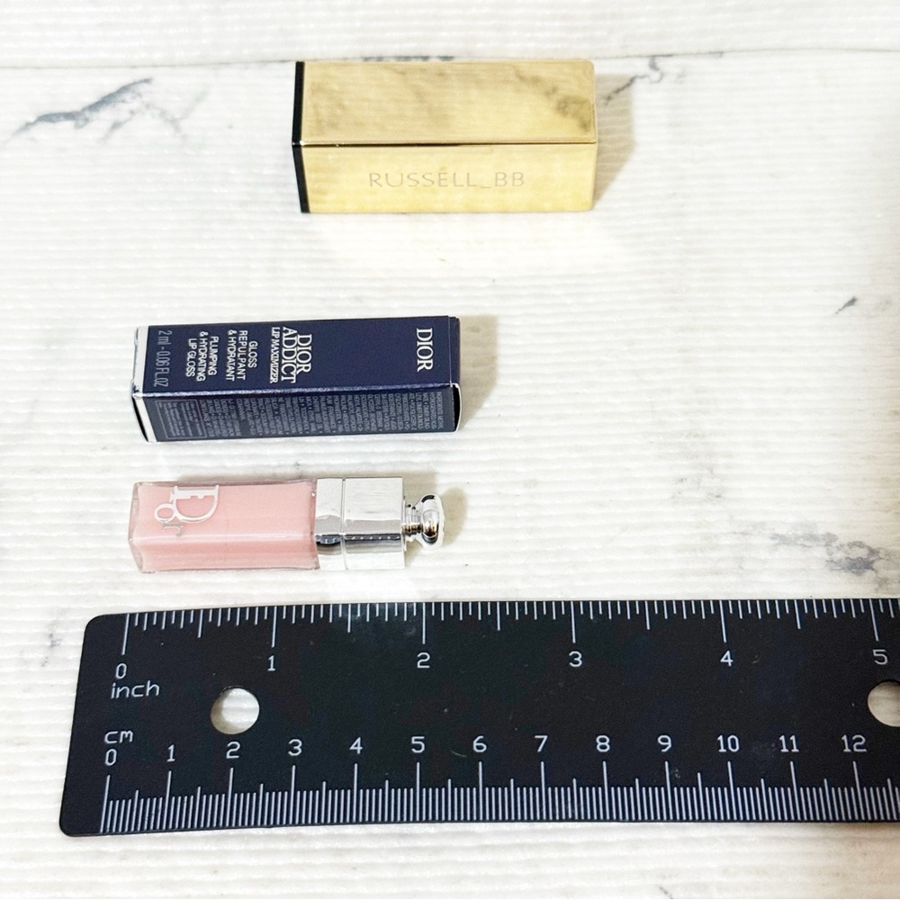 Dior Addict Lip Maximizer Pink Mini Lip Plumper Gloss - Picture 8 of 9